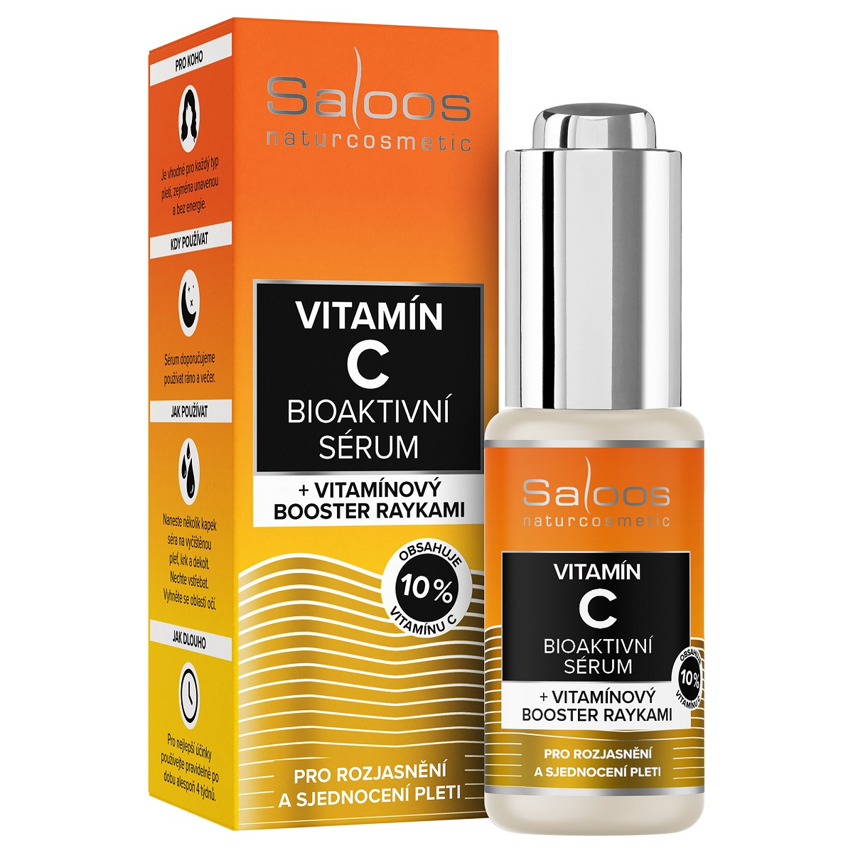 5x vitamín C bioaktivní sérum, Saloos